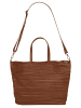 Samantha Look Shopper echt Leder in cognac