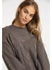 myMo Strickpullover in Grau