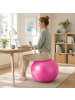 relaxdays Gymnastikball Set in Rosa - Ø 65 cm