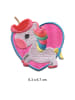 Catch the Patch Einhorn Set 8 Stück TierApplikation Bügelbild inBunt