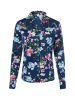 Franco Callegari Bluse in marine mehrfarbig - 0078