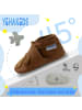 Yihakids Baby Krabbelschuhe aus Leder – Weiche Lauflernschuhe mit rutschfester Sohle