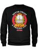 Garfield Pullover in Schwarz
