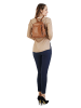 Samantha Look Rucksack echt Leder in cognac
