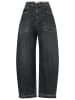GANG JEANS 94ODINA O-Shape Fit Relax-fit-Jeans in Detached Black Wash