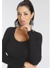 Melrose Strickpullover in schwarz