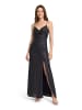 Vera Mont Abendkleid im Glitzer-Look in Dark Blue/Dark Blue