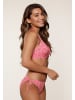 Linga Dore Linga Dore Triangel Bikini top in Hot pink paisley