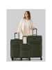 Bugatti Valencia Soft 4 Rollen Kofferset 3-teilig mit Dehnfalte olive