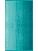 Dyckhoff Jacquard Bio Duschtuch Colori in türkis