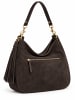 collezione alessandro Schultertasche " Como " in dunkelbraun