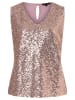 More & More Paillettentop in soft candy rose