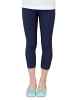 TupTam Mädchen Leggings 3/4 Capri Hose 3er Pack in schwarz/rot