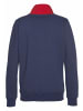 H.I.S Sweatjacke in navy-marine-rot