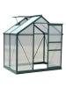 Outsunny Gewächshaus in Grün & Transparent 190L x 132B x 201H cm