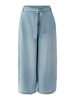 Oui Culotte in lt blue denim