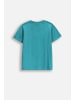Coccodrillo T-Shirt mit kurzen Ärmeln in türkis