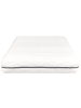 Beliani Matratze SERENITY in Weiß/Grau - (W) 90 x (H) 18 x (L) 200 cm