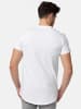 Tazzio T-Shirt Rundhals "E105" - Regular Fit- in Weiß