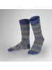 Hudson Socken Noble Nordic Fashion in denim blue