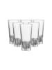 Ritzenhoff & Breker 6er Set Longdrinkgläser Bergamo 350 ml transparent in transparent