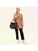 Toscanto Leder Schultertasche Toscanto Tasche schwarz ca. 40cm