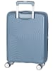 American Tourister Trolley SoundBox Spinner 55 EXP in Stone Blue