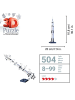 Ravensburger Ravensburger Puzzle 440 Teile Bauspiel Apollo Saturn V Rakete in bunt