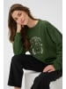 Cream Sweatshirt CRMirabella Loose fit in Rifle Green