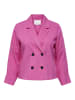 ONLY Carmakoma Blazer in Fuchsia Fedora