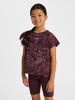 Hummel T-Shirt Hmljr Aop Lebensstil Mädchen in WINETASTING