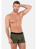 HOM Retro Short / Pant Supersoft in Schwarz / grün