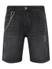 2Y Premium Jeans Shorts in black