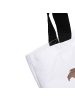 Mr. & Mrs. Panda Tote Bag Katze Dose ohne Spruch in Weiß
