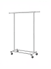 SONGMICS Kleiderständer Pataye in Silbern - (B)45 x (H)161.5 x (T)132 cm