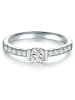 Trilani Ring aus Sterling Silber mit Zirkonia in silber