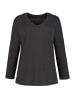 Ulla Popken Shirt in anthrazit melange
