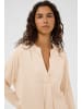 Soaked in Luxury Kurzarm-Bluse SLNadeya Gerade Passform in Oatmeal