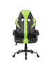Beliani Gaming Stuhl SUCCESS in Schwarz/Grün - (W) 62 x (H) 117 x (L) 62 cm