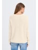 Oxmo Strickpullover OXKanna in Beige