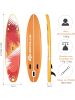 COSTWAY Stand Up Paddling Board 320cm in Gelb