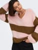 JDY Strickpullover in Toffee