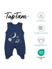 TupTam Baby Strampler mit Aufdruck Spruch 5er Pack in blau/weiß