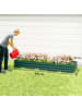 Outsunny Hochbeet in Grün 240L x 60B x 30H cm