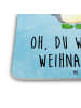 Mr. & Mrs. Panda Coaster Smörle Winterzeit mit Spruch in Eisblau
