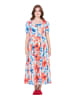Ulla Popken Kleid in royalblau