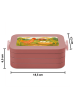 Mr. & Mrs. Panda Lunchbox Huhn Stolz Design ohne Spruch in Rot Pastell