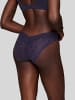 Triumph Tai-Slip Body Make-Up Illusion Lace Highleg Tai in PRUSSIAN BLUE