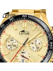 Lotus Chronograph-Armbanduhr Lotus Classic gold groß (ca. 44,5mm)