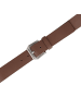 Replay Gürtel Leder in dk brown wood